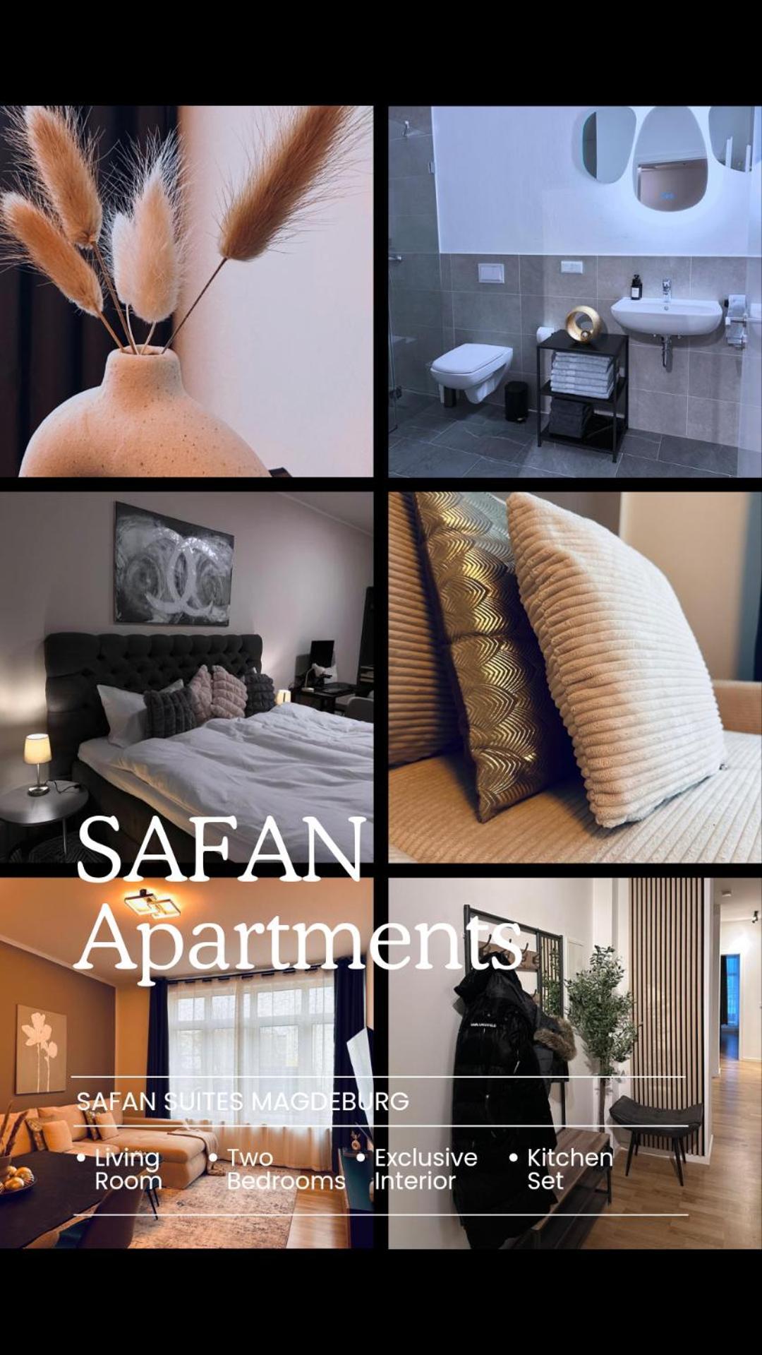 Safan Suites I Elbnah I Balkon I Uniklinik I Parkplatz Magdebourg Extérieur photo